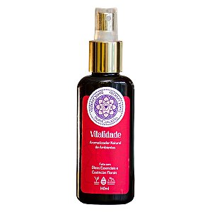 Aromatizador Natural Vitalidade Autestima e Motivação 140ml