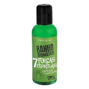 Banho Aromático 7 Forças Espirituais Purificação Defesa 120m