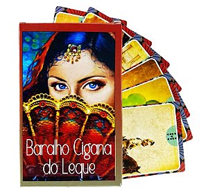 Baralho Cigana do Leque com 36 cartas + Manual Explicativo