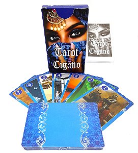 Baralho Cigano 36 Cartas Coloridas Com Manual