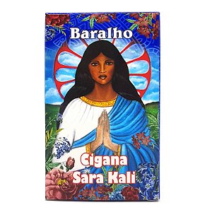 Baralho de Tarô Cigana Sara Kali com Manual Padroeira Cigana