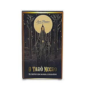 Baralho O Grande Tarot Negro 78 Cartas Com Manual Novo