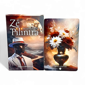 Baralho os Caminhos de Zé Pilintra com 36 cartas e Manual
