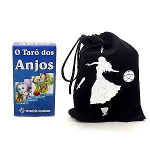 Baralho Tarô dos Anjos Mandala Esóterica Bolsa Brinde