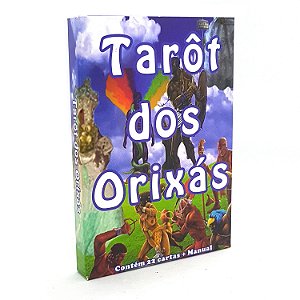 Baralho Tarô dos Orixás 22 Cartas Grande com Manual