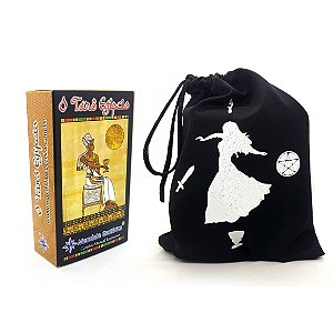 Baralho Tarô Egípcio 78 Cartas Com Manual Bolsa Brinde