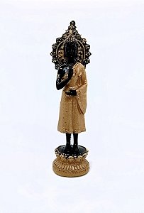 Estatueta Decorativa Divindade Mística Enfeite Indiano 28cm