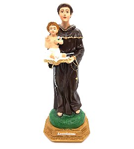 Imagem Santo Antônio Santo Casamenteiro Resina 15 Cm