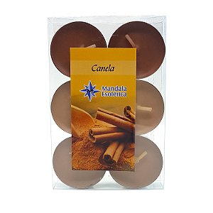 Velas Aromáticas Para Rechô Importada 6 un Perfume Canela