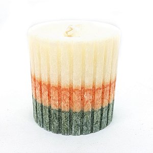 Vela Aromática Colorida Perfumada Importada Campos de Trigo