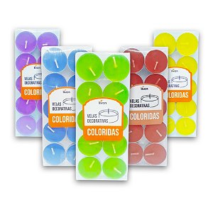 Velas para Rechô Coloridas Alinhamento Espiritual Completo