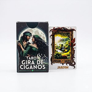 Tarot Gira de Ciganos 36 Cartas com Manual Esplicativo