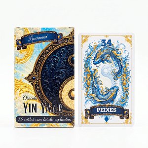 Oráculo Lenormand Ying Yang Claro 36 cartas com Manual
