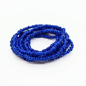 Guia Azul Fina de Proteção Contra Todo o Mal 50 cm
