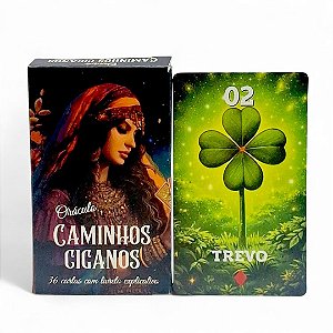Oráculo Tarô Caminhos Ciganos para Iniciantes 36 Cartas