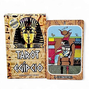Baralho Tarô Egipcio 22 Cartas Com Manual Explicativo