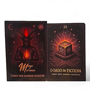 Oráculo Tarot dos Ganhos Ocultos Grande Intuição 25 Cartas