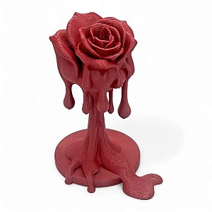 Ofertório Rosa Vermelha Ofertador Elegância Espiritual 10 cm