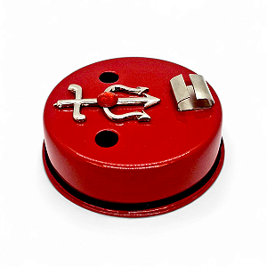 Ofertador Porta Cigarro e Cigarrilha PombaGira Vermelho 7 cm