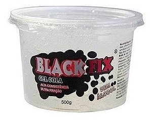 BLACK FIX Gel Cola Ultra Fixação tampa branca 500g