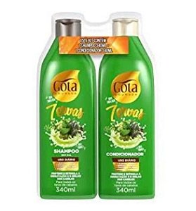 GOTA DOURADA 7 Ervas Shampoo + Condicionador 340ml
