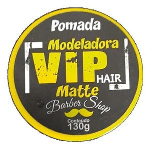 VIP HAIR Pomada Modeladora Barber Shop Matte 130g