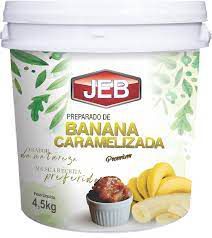 Preparado de Banana Caramelizada JEB (4,5kg)