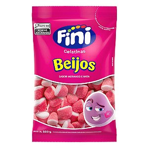 FINI Beijos de Morango Bala Gelatinas 500g
