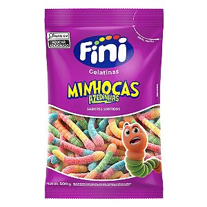 FINI Minhoca Azedinha Cítrica Bala Gelatinas 500g