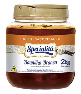 Pasta Saborizante Specialitá Baunilha Branca