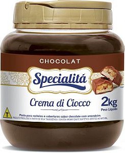 Pasta para recheio Specialitá Chocolat Crema di Ciocco 2,02kg