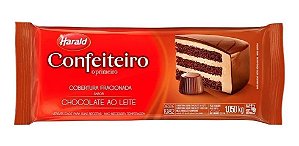 Chocolate Barra Ao Leite Confeiteiro Cobertura 1,050kg HARALD