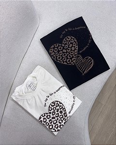 T-shirt Coração