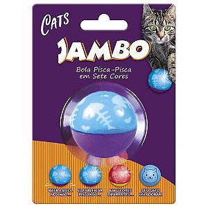 Brinquedo para Gatos Bola Flashing Cat Wobbler