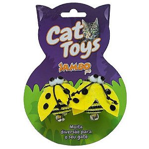 Brinquedo para Gatos Abelhinha Redonda