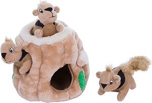 Brinquedo para Cachorros Toca de Esquilo Hide-a-Squirrel Jumbo