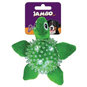 Brinquedo para Cachorros Pelúcia Spiky Ball Tartaruga