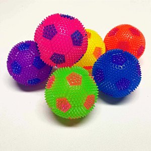 Brinquedo para Cachorros Bola com Luz Cores Variadas