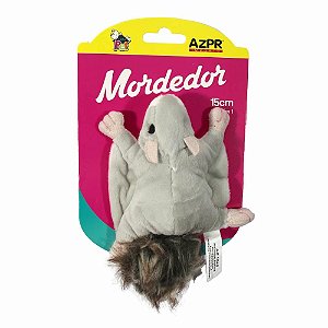 Brinquedo Mordedor Pelúcia para Cachorros Mini Esquilo