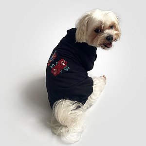 Camiseta para Cachorros e Gatos Tattoo Andorinha