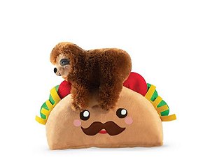 Brinquedo para Cachorros Pelúcia Sloth on a Taco