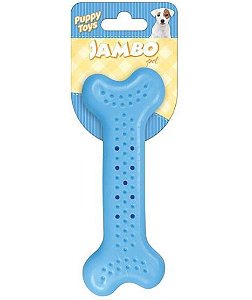 Brinquedo para Cachorros Ossinho Baby Flat Azul