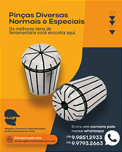 Pinças Diversas, Normais e Especiais