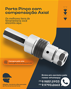 Porta Pinça com Compensação Axial