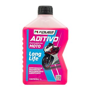 Aditivo Para Radiador Moto Koube Long Life Pronto Uso Rosa