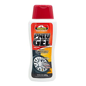 Limpa Pneu Gel Proauto 535g Limpa e Devolve Aspecto de Novo