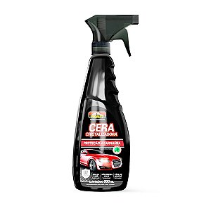 Cera Líquida Cristalizadora Com Carnaúba 500ml Proauto Spray