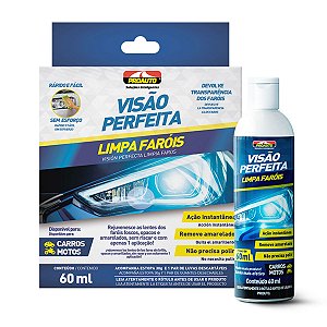 Limpa Renova Farol Visão Perfeita Revitalizador Proauto