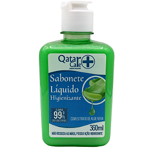 Sabonete Líquido Antisséptico 360ml - Qatar care