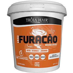 Máscara Capilar S.O.S Furacão Troia Hair 500g